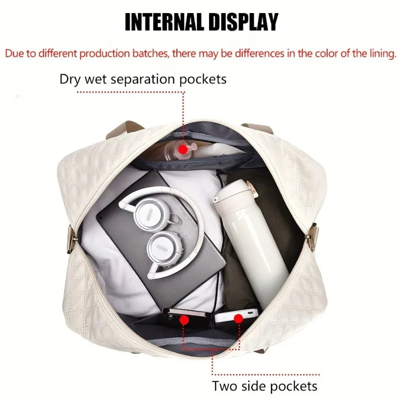 Sac de Voyage Nylon Grande Capacité – Sport, Gym & Weekend