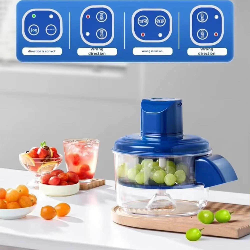 Éplucheur Électrique Automatique pour Raisins et Fruits - Sans Fil