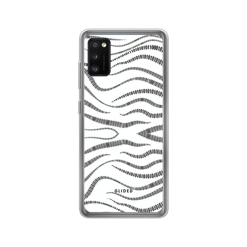 Binary Code – Coque Samsung Galaxy A41 | Design Tech Minimaliste