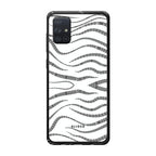 Coque Samsung Galaxy A71 — Design Binary Code, Protection Antichoc, Style Tech Minimaliste