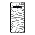 Coque Samsung Galaxy S10 — Design Binary Code, Protection Antichoc, Style Tech Minimaliste