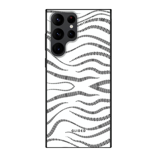 Binary Code – Coque Samsung Galaxy S22 Ultra | Design Tech Minimaliste