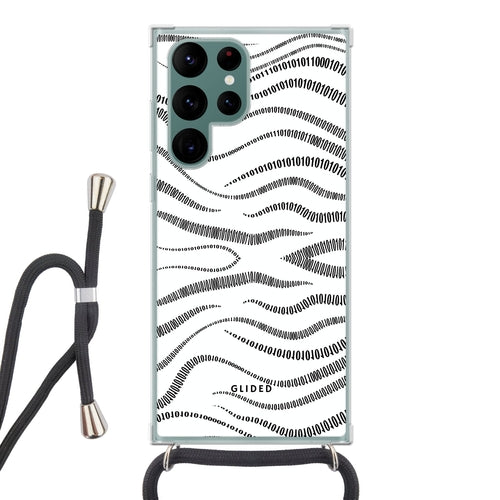 Binary Code – Coque Samsung Galaxy S22 Ultra | Design Tech Minimaliste