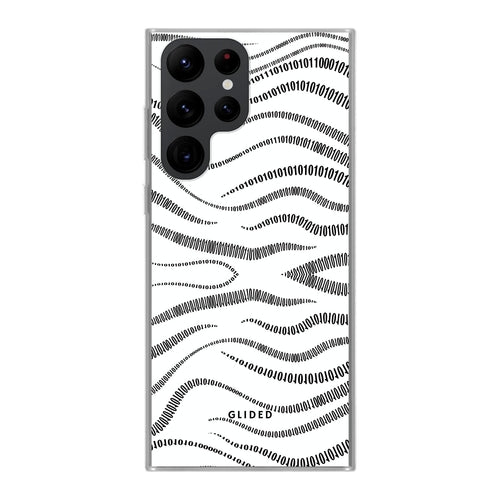 Binary Code – Coque Samsung Galaxy S22 Ultra | Design Tech Minimaliste