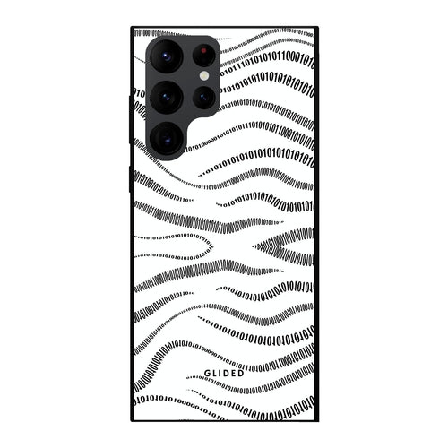 Binary Code – Coque Samsung Galaxy S22 Ultra | Design Tech Minimaliste
