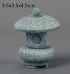 Mini Décoration Zen en Pierre – Paysage Miniature Style Antique, Idéal Bureau & Cérémonie du Thé