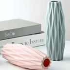 Vase Moderne en Plastique Style Nordique - Panier Décoratif pour Fleurs