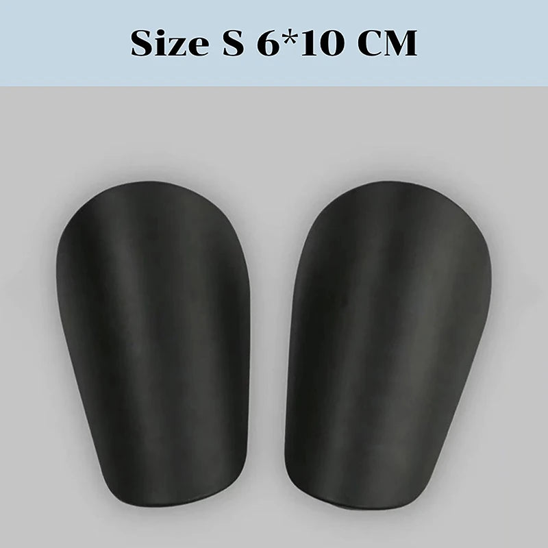 Mini coussin de tibia de football résistant à l'usure, absorbant les chocs, protège-jambes, planche de tige d'entraînement de football légère et portable, 1 paire
