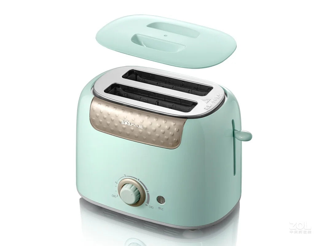 Grille-Pain Électrique 2-3 Tranches avec Convection Air Chaud - 650W