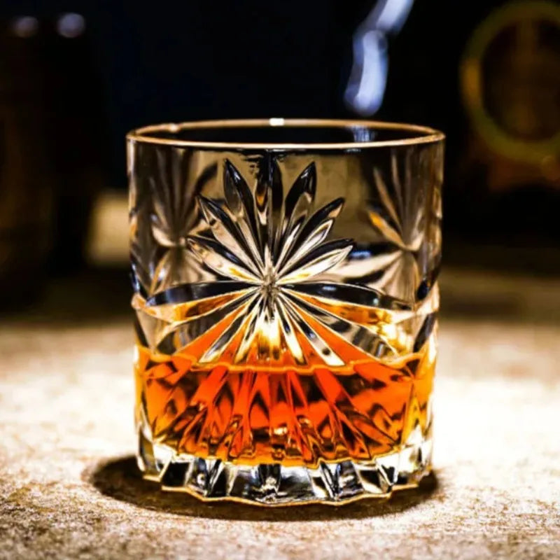 Verre à Whisky Premium - Verrerie Élégante pour Cocktails et Spiritueux