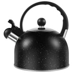 Bouilloire Sifflante 2L en Acier Inoxydable - Poignée Ergonomique & Ébullition Rapide