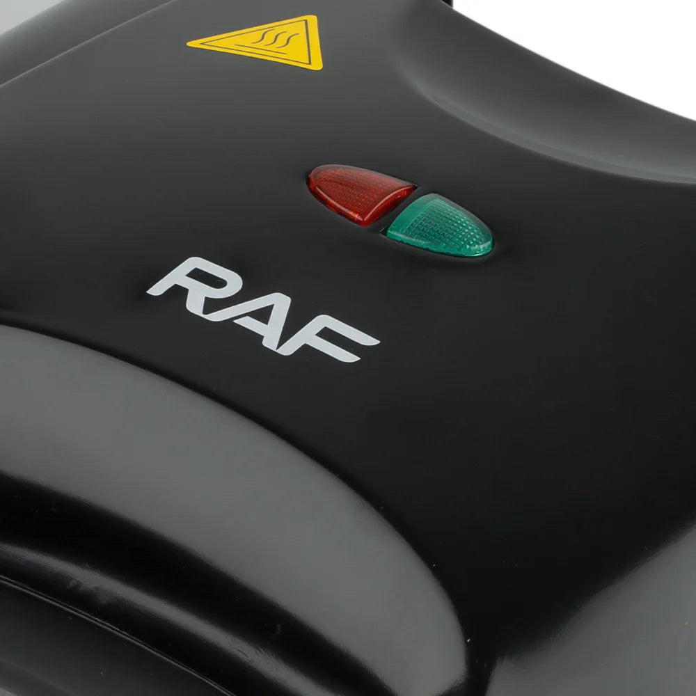 Machine à Croque-Monsieur Antiadhésif Électrique Multifonction 3-en-1 -