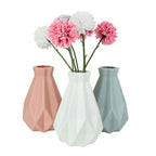 Vase Moderne en Plastique Style Nordique - Panier Décoratif pour Fleurs