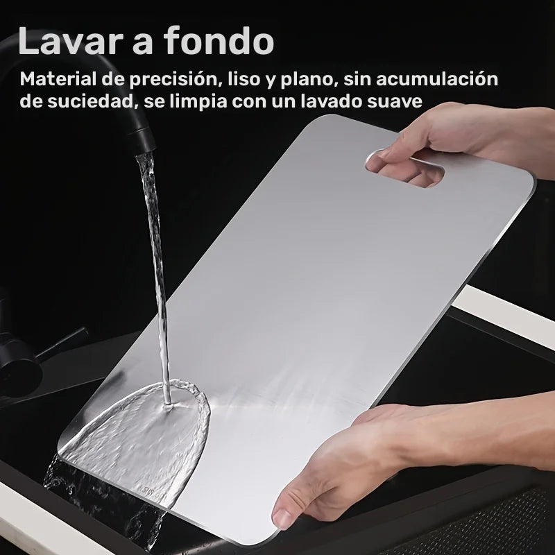 Planche à Découper Double Face Épaissie 34×23cm - Qualité Alimentaire Antibactérienne