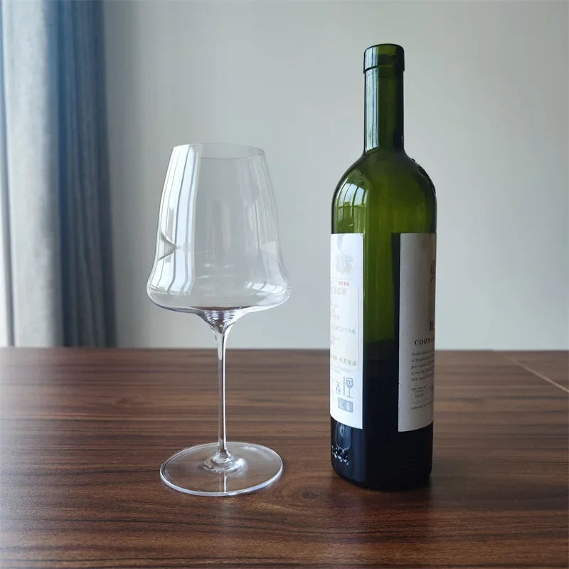 Verre à Vin Bordeaux Haut de Gamme 530ml - Cristal Ultra-Fin pour Dégustation