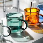Verre à Paroi 250ml - Gobelet Transparent Whisky Vodka Café Thé