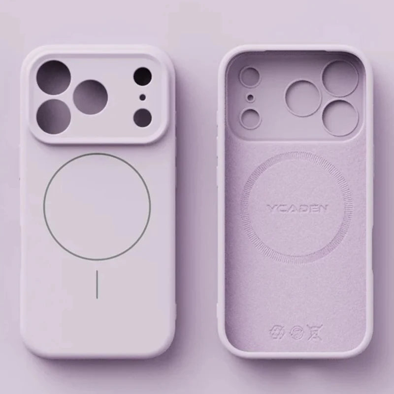 Coque iPhone 17 Pro Max Magnétique Silicone Liquide - Protection Premium