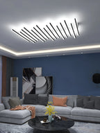 Lampes de salon modernes, luminaires de plafond, décoration intérieure pour la maison, lampes LED pour chambres à coucher, luminaires de plafond linéaires, lampe de maison
