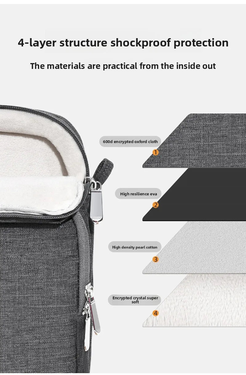 Sacoche Laptop 13-16" Oxford - Business Unisexe MacBook Pro/Air