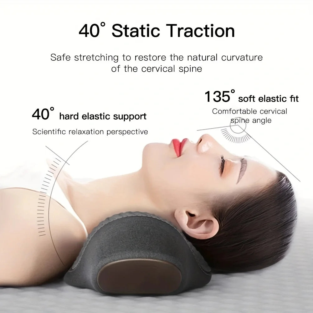 Oreiller Orthopédique Ergonomique Mémoire de Forme - Massage Cervical Anti-Douleur Nuque et Épaules