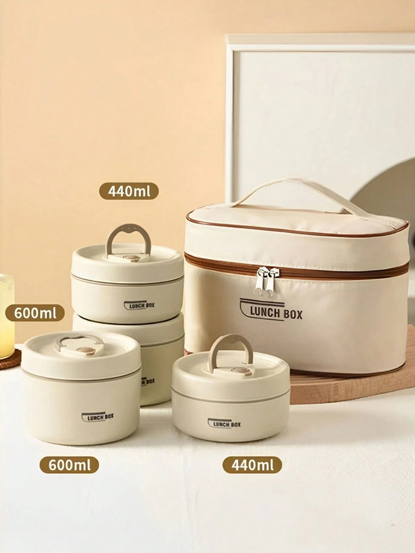 Ensemble Récipients Lunch Box Isothermes | Boîtes Empilables Enfants & Adultes