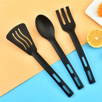 Ensemble d'Ustensiles de Cuisine en Nylon Résistants à la Chaleur - 3 Pièces Antiadhésifs