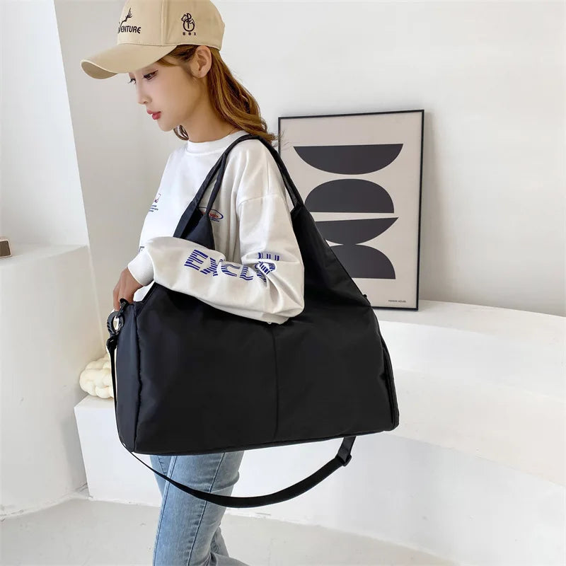 Sac Tapis Yoga Grande Capacité - Sport Fitness Voyage Polyester