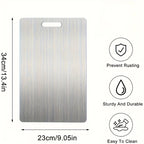 Planche à Découper Double Face Épaissie 34×23cm - Qualité Alimentaire Antibactérienne