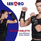 Adjustable Weighted Wrist Ankle Straps 20kg - Strength Training Fitness Running