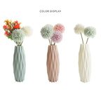 Vase Moderne en Plastique Style Nordique - Panier Décoratif pour Fleurs