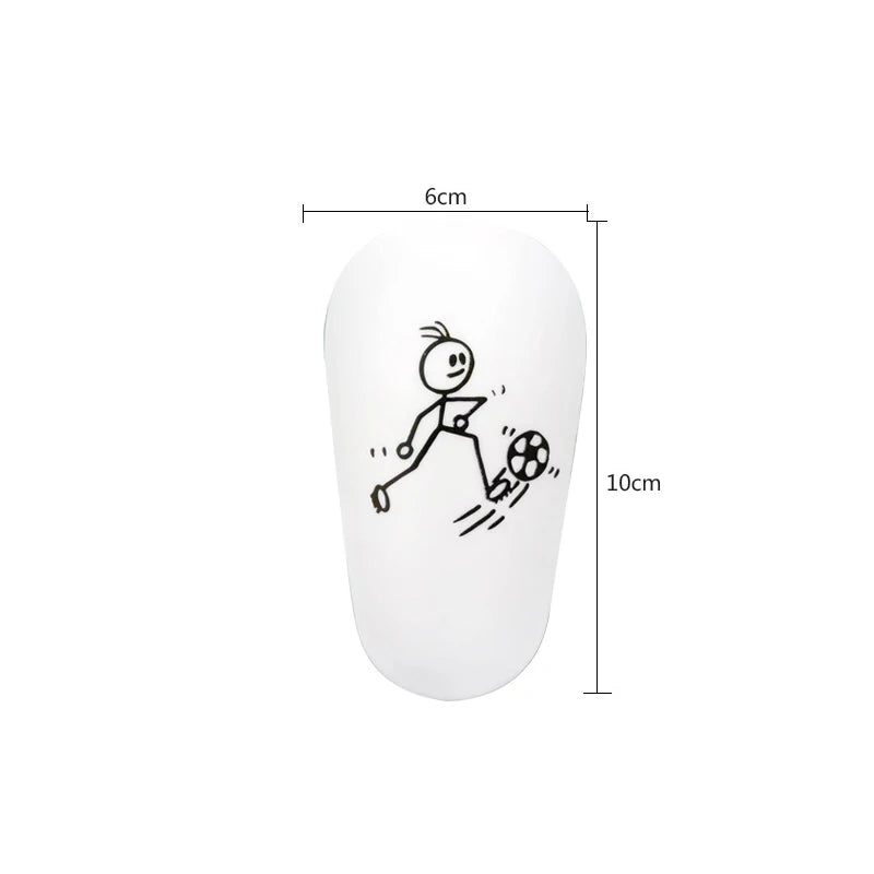 Wear-Resistant, Shock-Absorbing Football Shin Guard, Leg Protector, Lightweight Portable Football Training Shin Board, 1 Pair