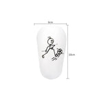 Wear-Resistant, Shock-Absorbing Football Shin Guard, Leg Protector, Lightweight Portable Football Training Shin Board, 1 Pair