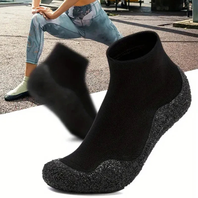 Chaussures Aquatiques Pieds Nus Respirantes - Chaussettes de Sport Légères pour Plage, Piscine, Yoga et Fitness