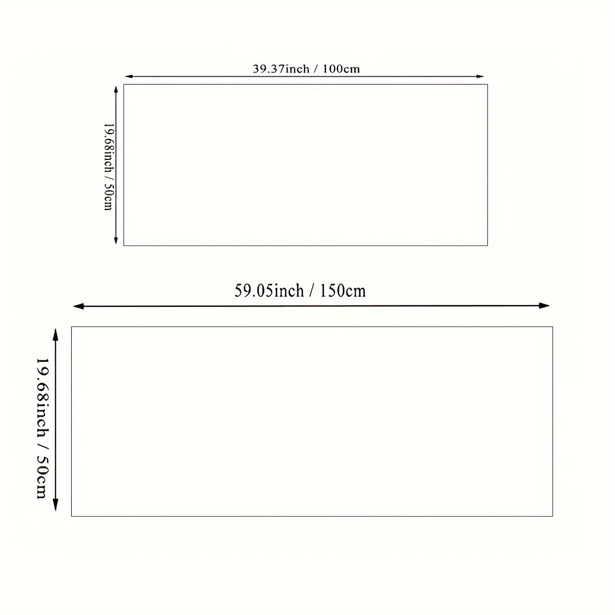 Tableau Toile Illusion Optique Tunnel 3D - Art Abstrait Monochrome Sans Cadre