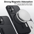 Coque MagSafe Translucide Antichoc pour iPhone - Charge Sans Fil