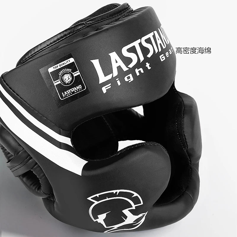Casque de Boxe Intégral LASTSTAND - Protection Complète Karaté MMA Muay Thai