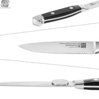 Ensemble de Couteaux à Steak Élégants en Acier Inoxydable