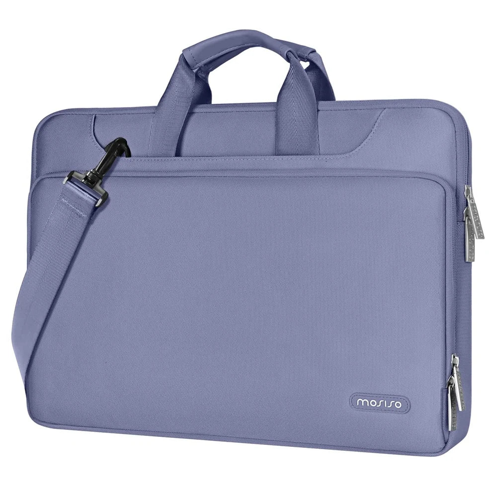 Sacoche Ordinateur Portable Premium 13-17 Pouces - Compatible MacBook Air/Pro M2 M3, HP, Dell, Lenovo