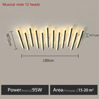 Lampes de salon modernes, luminaires de plafond, décoration intérieure pour la maison, lampes LED pour chambres à coucher, luminaires de plafond linéaires, lampe de maison