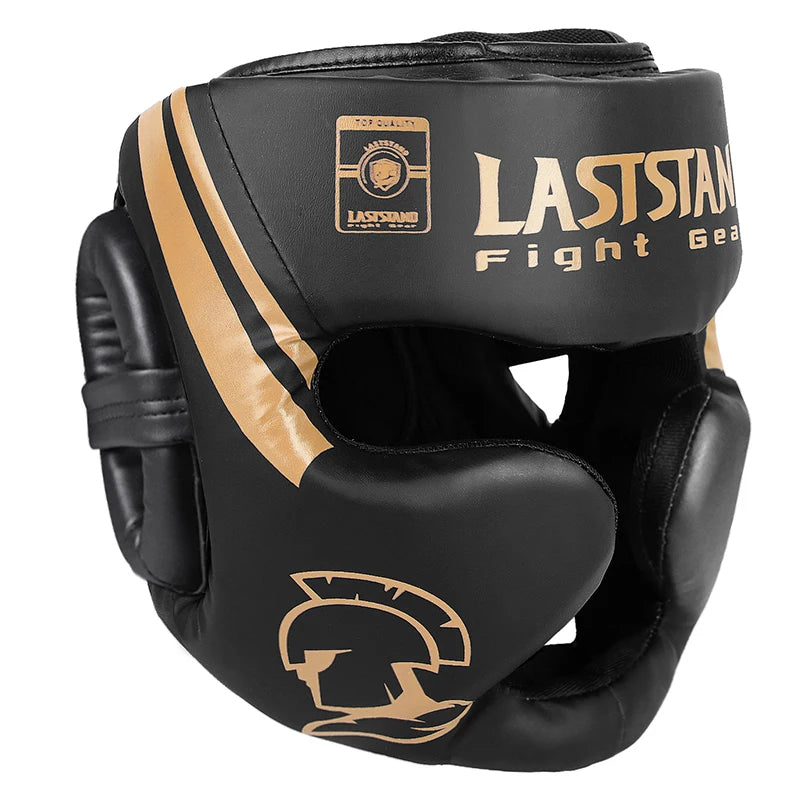 Casque de Boxe Intégral LASTSTAND - Protection Complète Karaté MMA Muay Thai