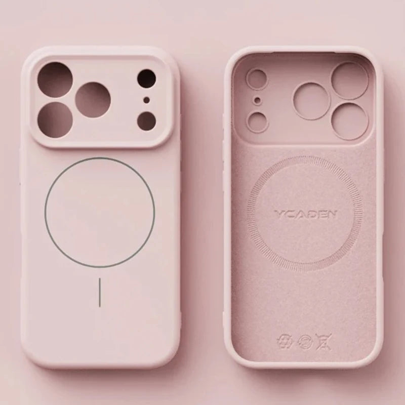 Coque iPhone 17 Pro Max Magnétique Silicone Liquide - Protection Premium