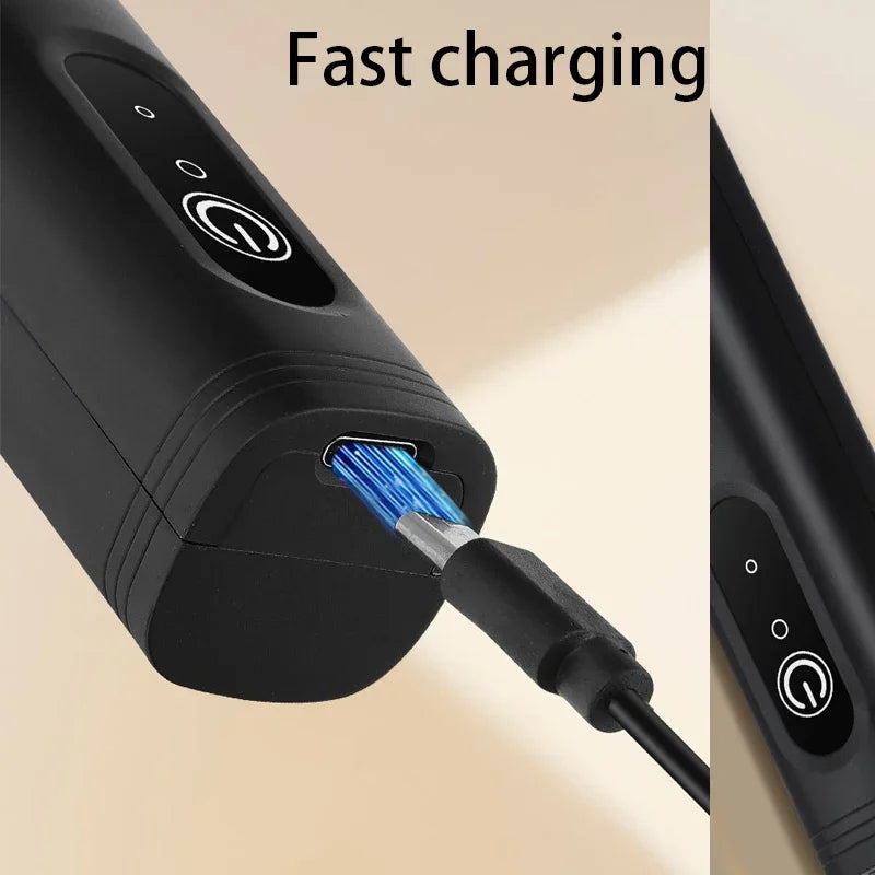 Mousseur à Lait Électrique Xiaomi - Batteur à Œufs Portable Cappuccino Noir