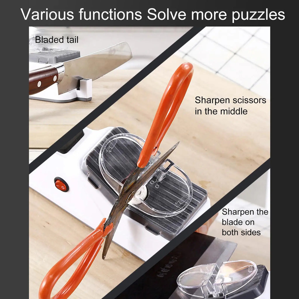 Affûteur de Couteaux Électrique Professionnel - Multifonctionnel 5 Secondes