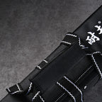 Sac Rouleau pour Couteaux de Chef - 6 Poches en Nylon Oxford Noir