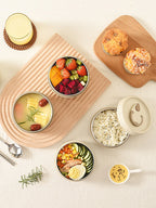 Ensemble Récipients Lunch Box Isothermes | Boîtes Empilables Enfants & Adultes