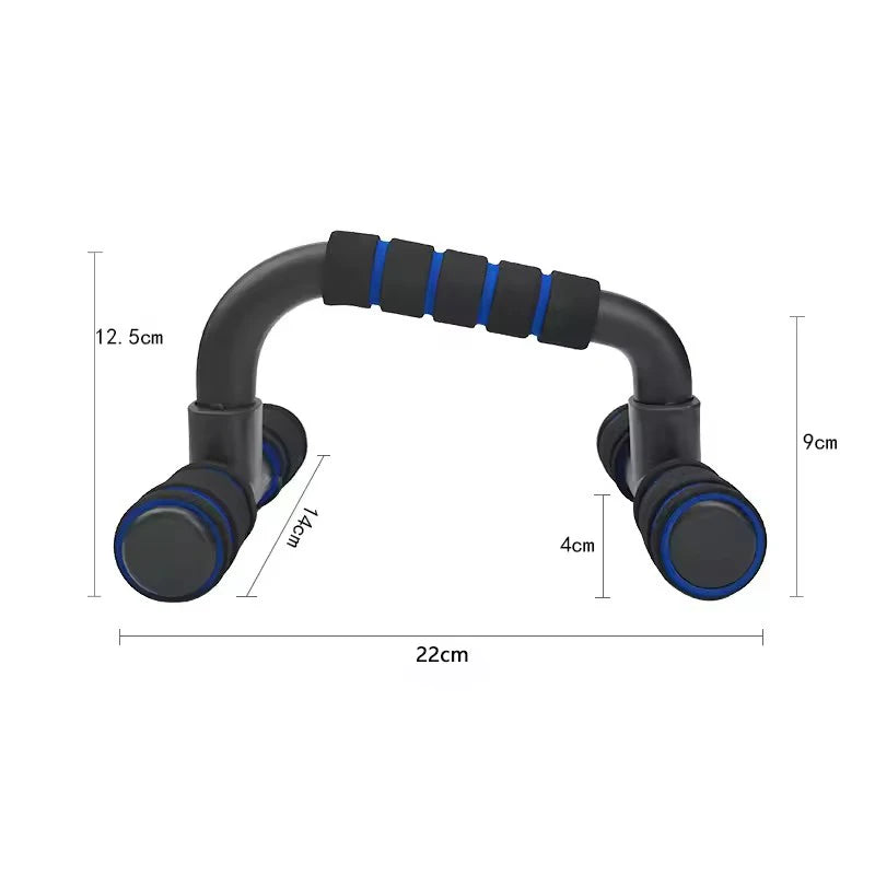 5-in-1 Complete Fitness Kit - Push-Up Stand, Abdominal Roller, Jump Rope
