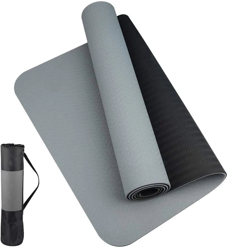 Tapis de Yoga TPE Écologique 180×57×0.6cm - Antidérapant Inodore