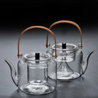 Théière à vapeur en verre