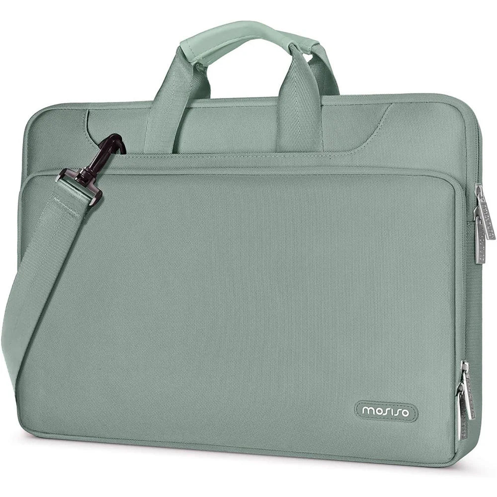 Sacoche Ordinateur Portable Premium 13-17 Pouces - Compatible MacBook Air/Pro M2 M3, HP, Dell, Lenovo