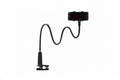 Support Téléphone Bras Long Col de Cygne — Clip Universel 360°, Mains Libres, Compatible Tous Smartphones